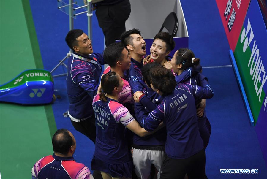 (SP)CHINA-NANNING-BADMINTON-SUDIRMAN CUP 2019(CN)