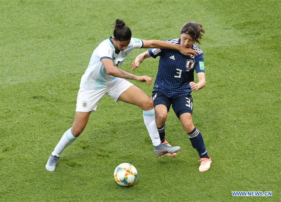 (SP)FRANCE-PARIS-2019 FIFA WOMEN'S WORLD CUP-GROUP D-ARG VS JPN