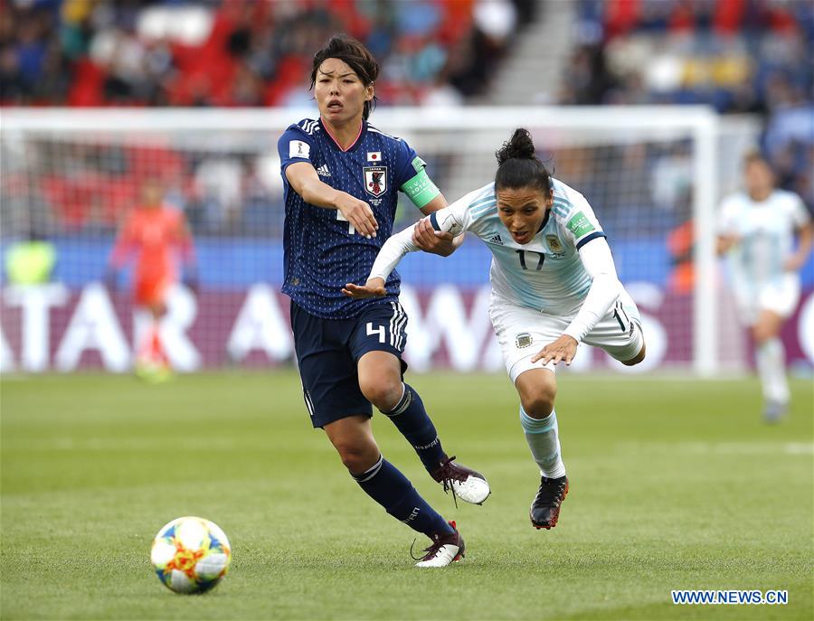 (SP)FRANCE-PARIS-2019 FIFA WOMEN'S WORLD CUP-GROUP D-ARG VS JPN