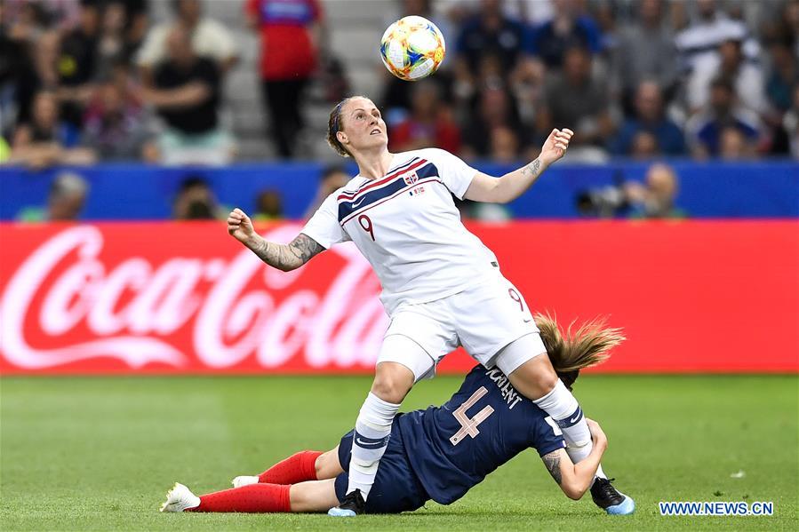 (SP)FRANCE-NICE-2019 FIFA WOMEN'S WORLD CUP-GROUP A-FRANCE VS NORWAY