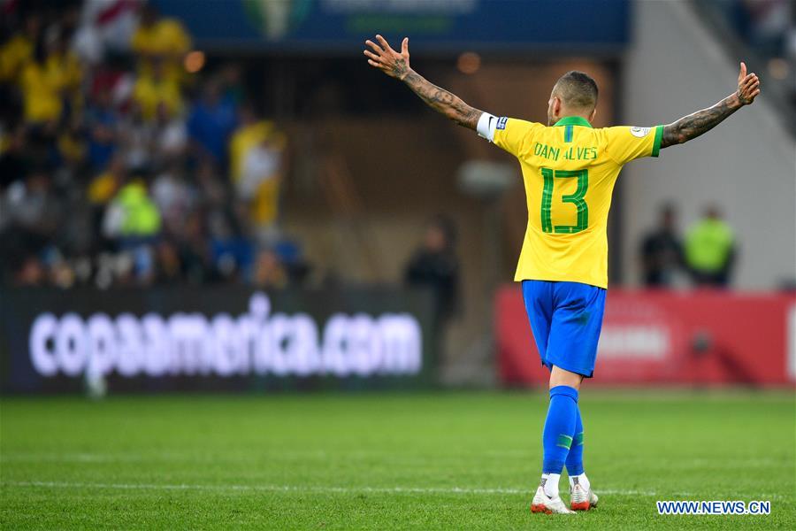 (SP)BRAZIL-SAO PAULO-SOCCER-COPA AMERICA 2019-BRAZIL VS PERU