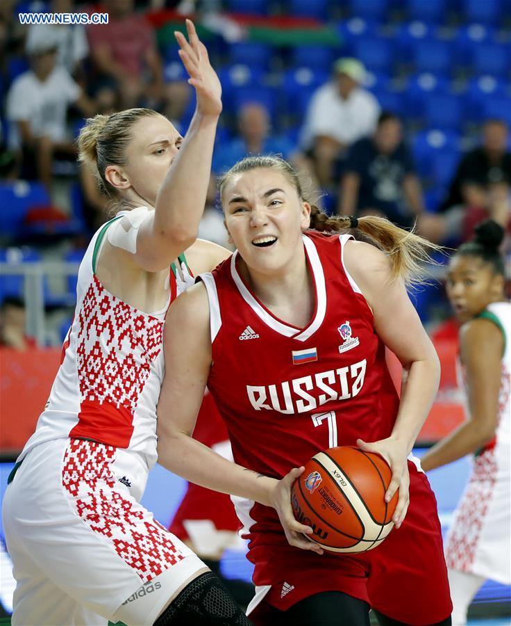 (SP)SERBIA-ZRENJANIN-BASKETBALL-EUROBASKET-BELARUS VS RUSSIA