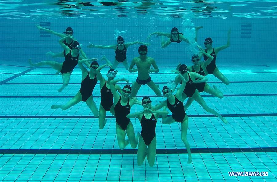 (SP)CHINA-BEIJING-SYNCHRONISED SWIMMING-TRAINING(CN)