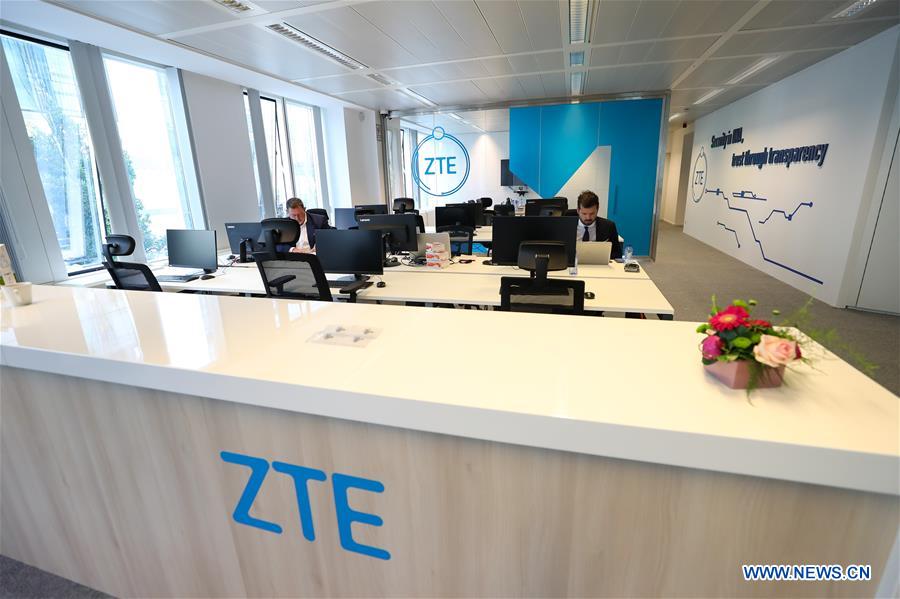 BELGIUM-BRUSSELS-ZTE-CYBERSECURITY LAB