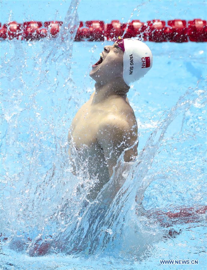 (SP)SOUTH KOREA-GWANGJU-FINA WORLD CHAMPIONSHIPS-SWIMMING-DAY 1