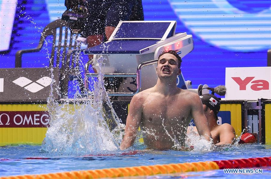 (SP)SOUTH KOREA-GWANGJU-FINA WORLD CHAMPIONSHIPS-SWIMMING-DAY 4