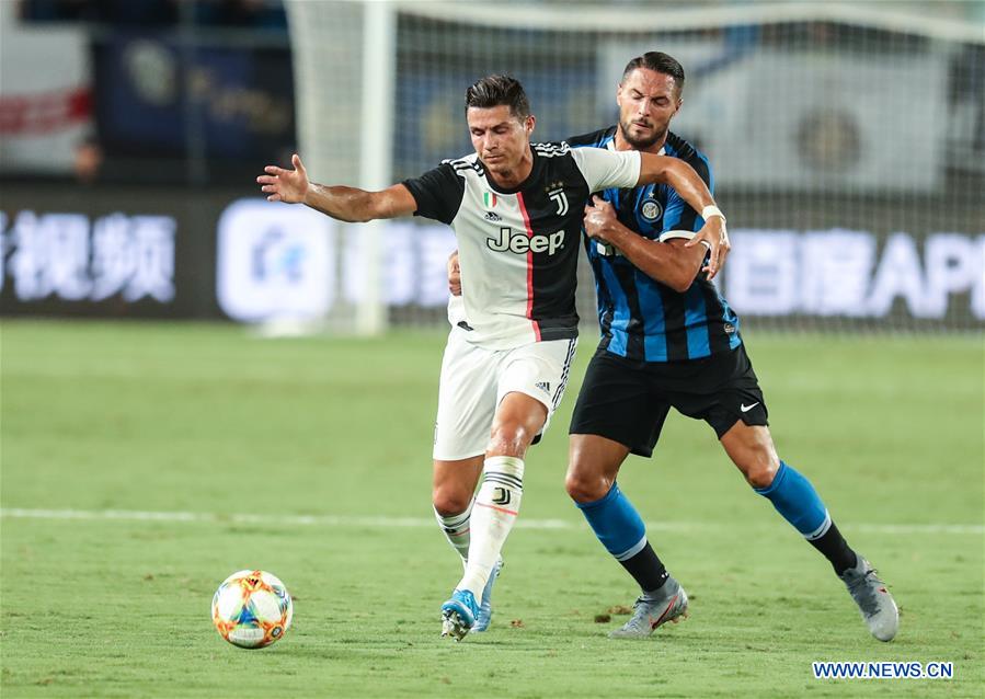 (SP)CHINA-NANJING-FOOTBALL-INTERNATIONAL CHAMPIONS CUP-JUVENTUS VS INTER MILAN (CN)