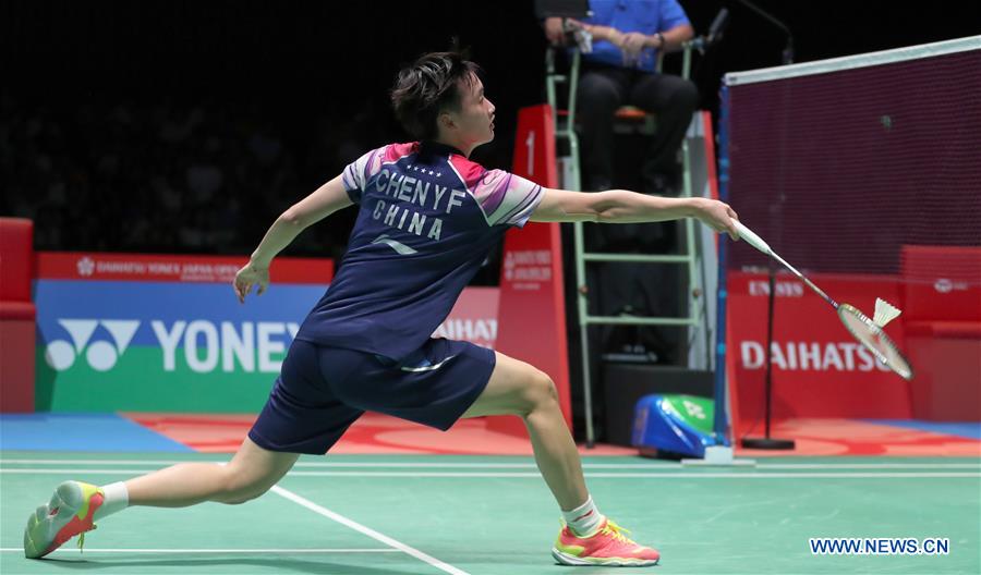 (SP)JAPAN-TOKYO-BADMINTON-JAPAN OPEN 2019-SEMIFINALS