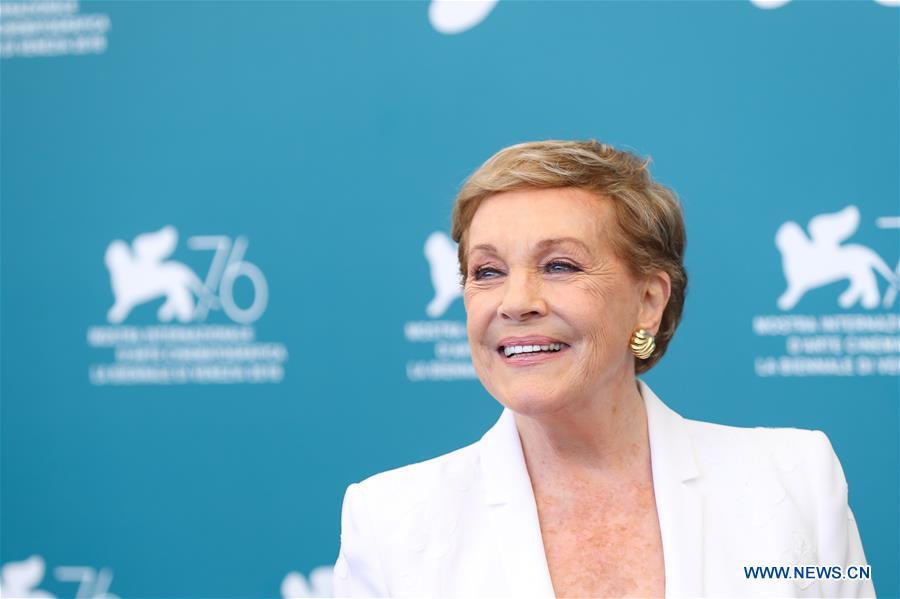 ITALY-VENICE-AWARD-JULIE ANDREWS