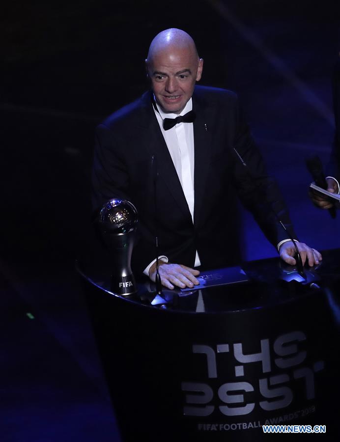 (SP)ITALY-MILAN-THE BEST FIFA FOOTBALL AWARDS