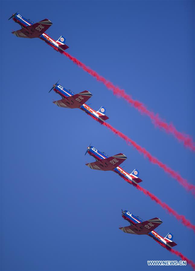 CHINA-JILIN-CHANGCHUN-PLA AIR FORCE-70TH ANNIVERSARY-CELEBRATIONS (CN)