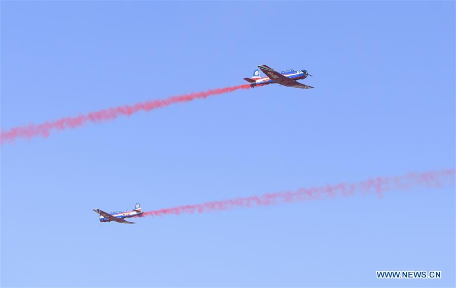 CHINA-JILIN-CHANGCHUN-PLA AIR FORCE-70TH ANNIVERSARY-CELEBRATIONS (CN)