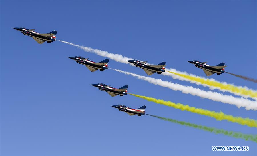 CHINA-JILIN-CHANGCHUN-PLA AIR FORCE-70TH ANNIVERSARY-CELEBRATIONS (CN)