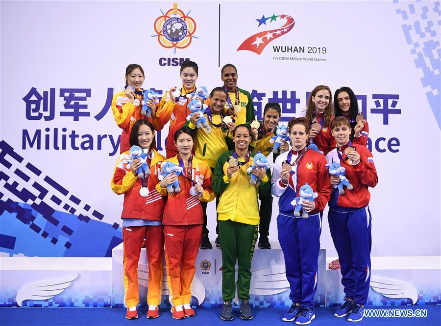 (SP)CHINA-WUHAN-7TH MILITARY WORLD GAMES-LIFESAVING