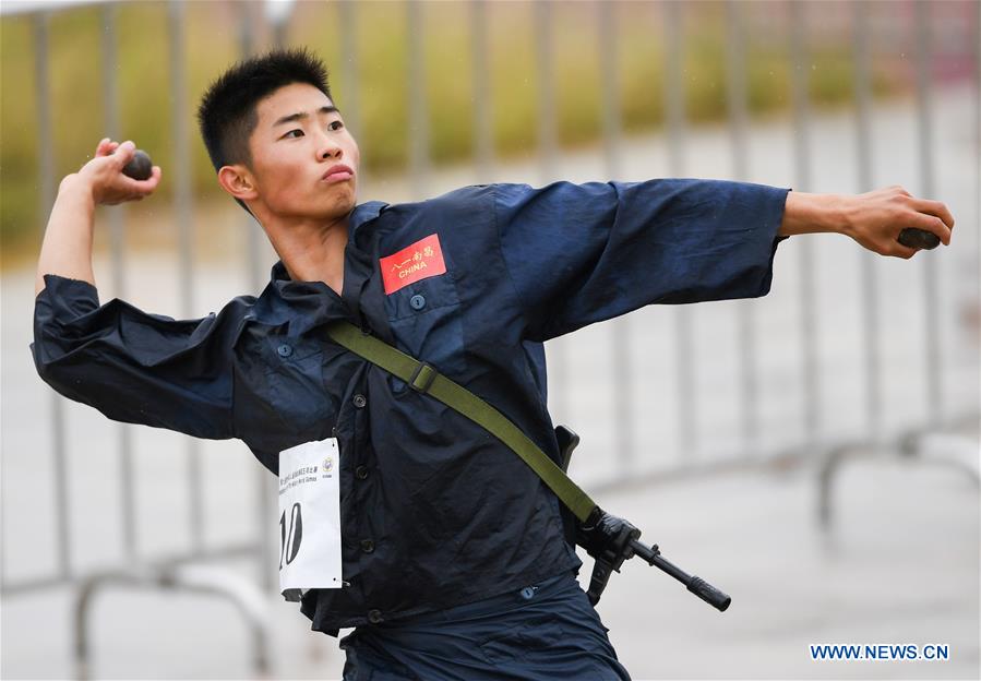 (SP)CHINA-WUHAN-7TH MILITARY WORLD GAMES-NAVAL PENTATHLON