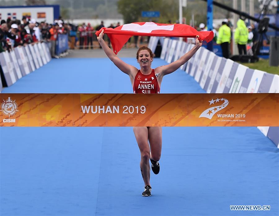 (SP)CHINA-WUHAN-7TH MILITARY WORLD GAMES-TRIATHLON