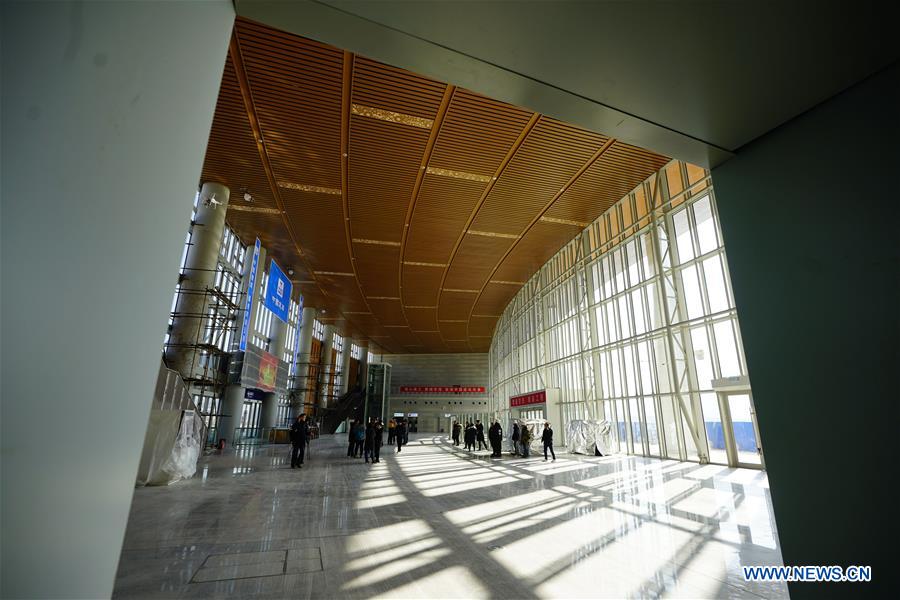 CHINA-HEBEI-ZHANGJIAKOU-HIGH-SPEED RAILWAY STATION-COMPLETION (CN)