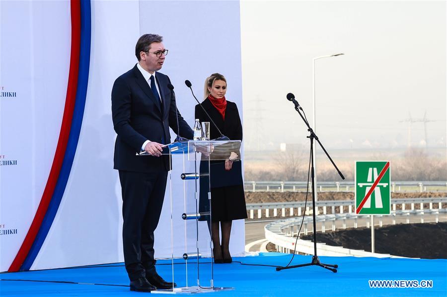 SERBIA-BELGRADE-CHINA-HIGHWAY-OPENING