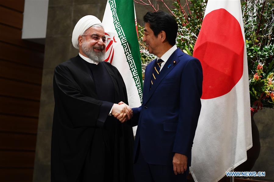 JAPAN-TOKYO-ABE-IRAN-ROUHANI-TALKS