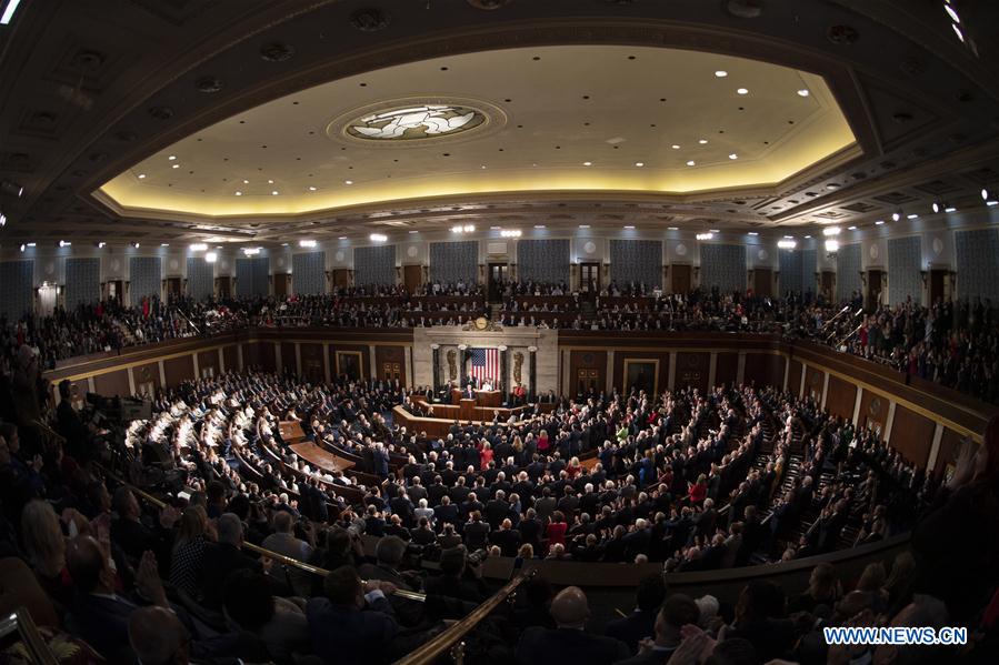 U.S.-WASHINGTON D.C.-TRUMP-STATE OF THE UNION-ADDRESS