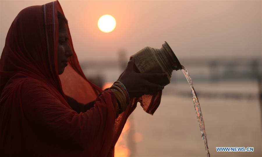 NEPAL-CHITWAN-CHHATH FESTIVAL